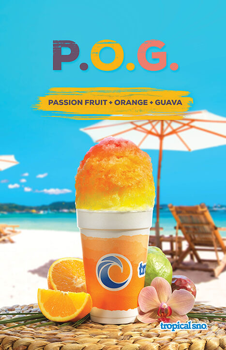 pogo flavor shaved ice