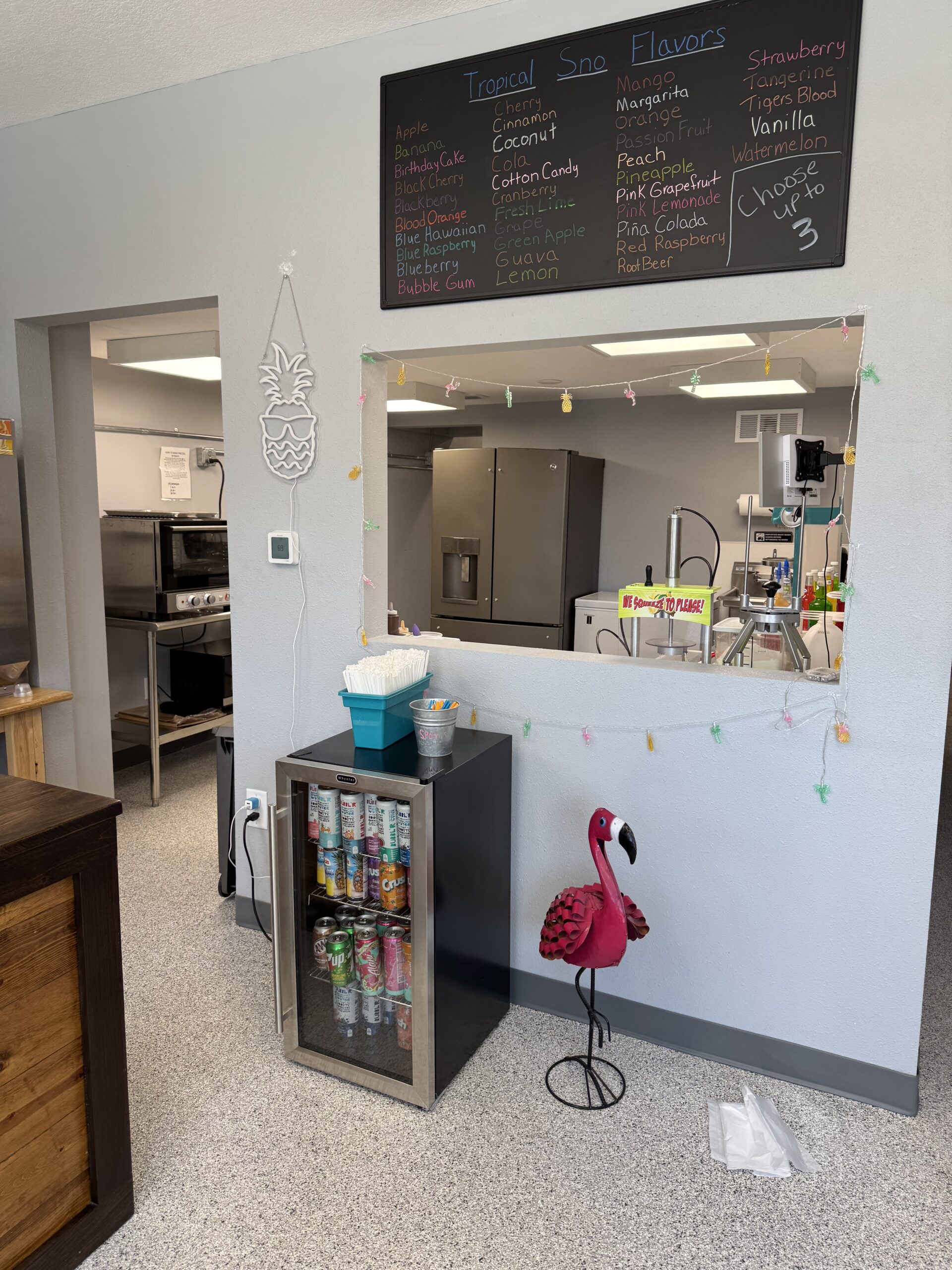 Tiki Treats / Anna’s Tropical Sno Menu