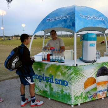 shaved ice booths